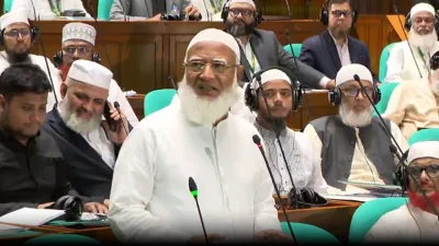 সম্পত্তি হস্তান্তর আইন নিয়ে সংসদে বক্তব্য দিচ্ছেন ডা. শফিকুর রহমান