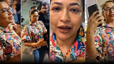 ঘটনার পরপরই ফেইসবুক লাইভে আসেন আজমেরী হক বাঁধন।