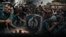 পুলিশ যখন আক্রান্ত: &lsquo;মব জাস্টিসের&rsquo; অন্ধকার ভবিষ্যত