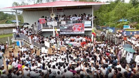 রোহিঙ্গা গণহত্যা দিবসে উখিয়ায় সমাবেশ, প্রত্যাবাসন ও নাগরিকত্বের দাবি