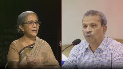 অন্তবর্তীকালীন সরকারের উপদেষ্টা ফরিদা আখতার ও আসিফ নজরুল