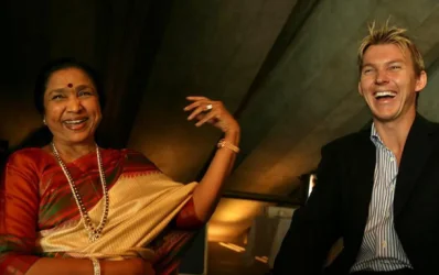 অস্ট্রেলিয়ান ক্রিকেট খেলোয়ার ব্রেট লির সাথে গান করেছিলেন আশা ভোঁসলে