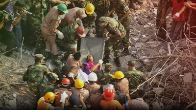 রানা প্লাজা দুর্ঘটনার পর গড়ে ওঠে &lsquo;অ্যাকোর্ড অন ফায়ার অ্যান্ড বিল্ডিং সেইফটি ইন বাংলাদেশ&rsquo;।