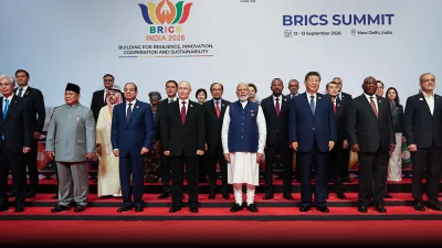 ব্রিকস বিশ্বের মোট জনসংখ্যার প্রায় ৫০ শতাংশ মানুষের প্রতিনিধিত্ব করে।